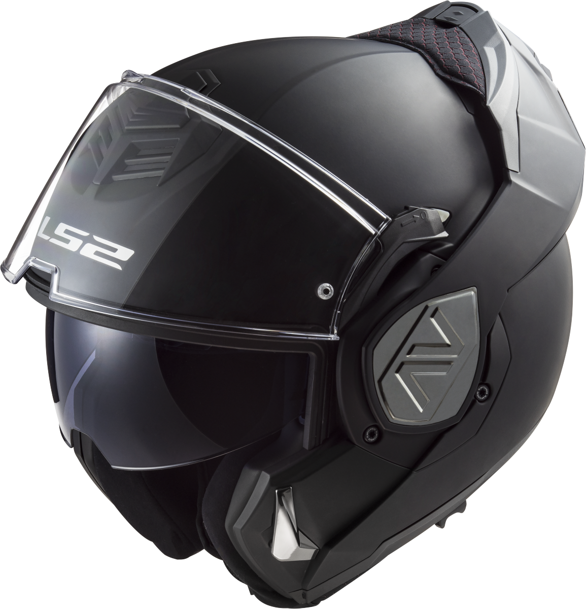 Casco LS2 FF906 ADVANT MODULAR SOLID NEGRO MATE ECE 22.06 6