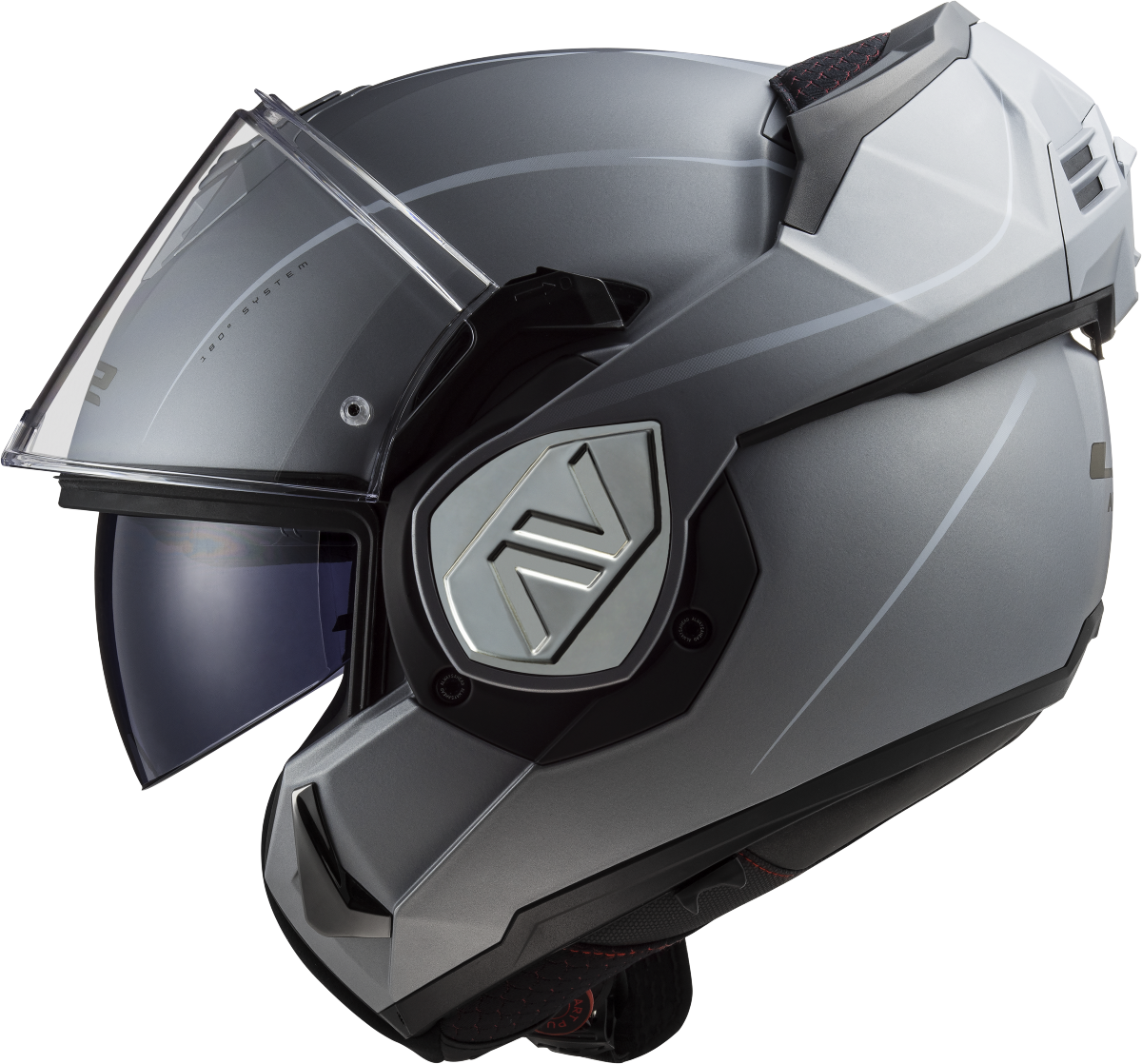 Casco LS2 FF906 ADVANT MODULAR SPECIAL PLATA MATE ECE 22.06 3