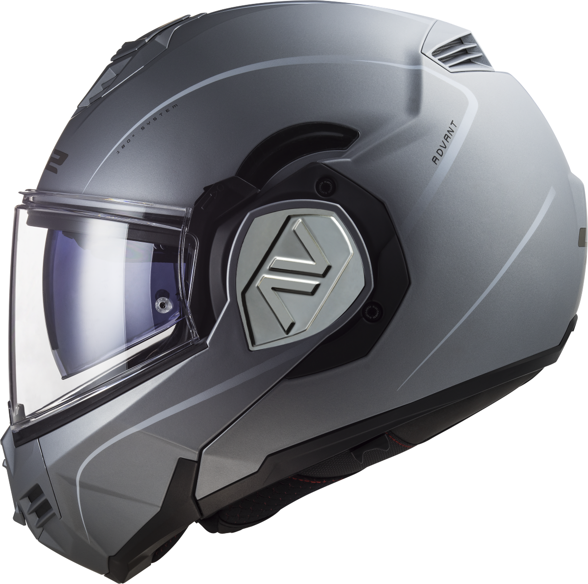 Casco LS2 FF906 ADVANT MODULAR SPECIAL PLATA MATE ECE 22.06 2