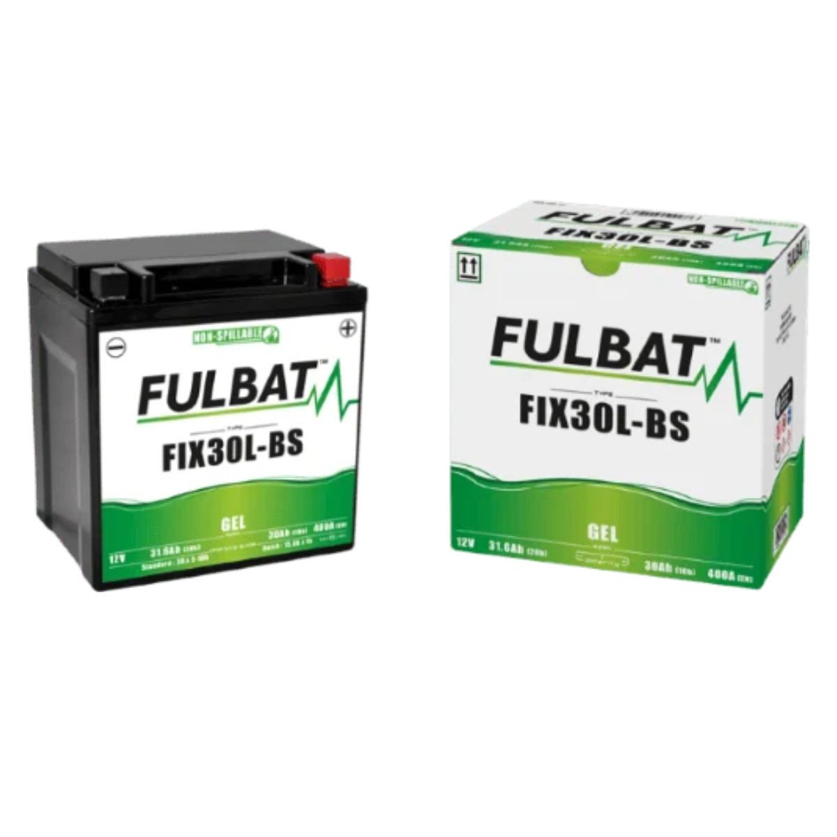 Batería FULBAT FIX30L-BS GEL