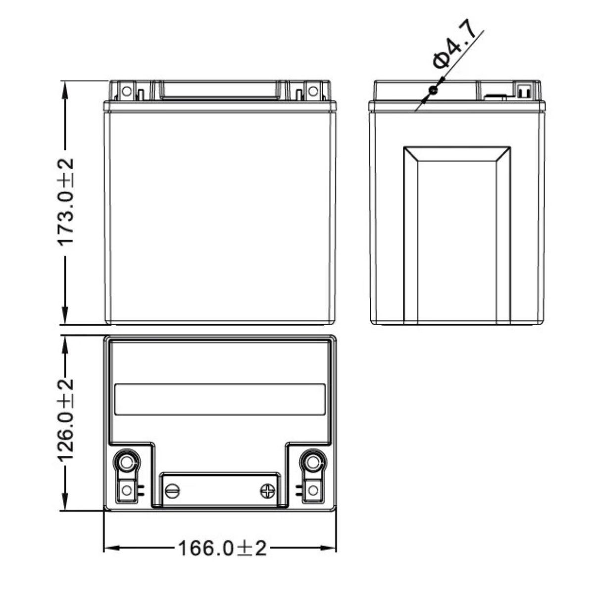 Batería FULBAT FIX30L-BS GEL