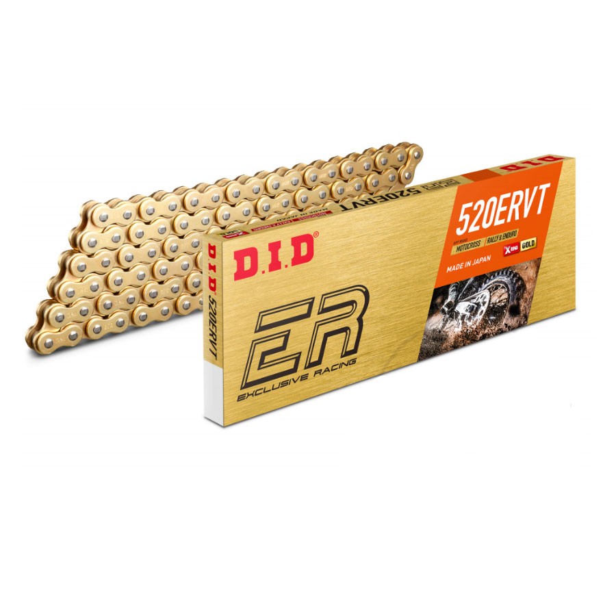 Cadena D.I.D. X-Ring GG 520 ERVT 118 Pasos. Motocross, Rally&Enduro
