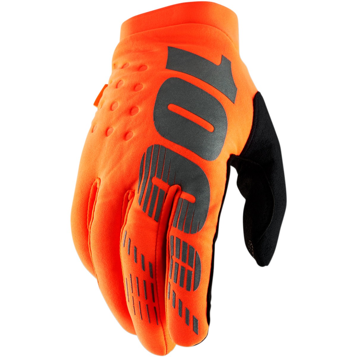 Guantes 100% Cross BRISKER Neopreno Naranja