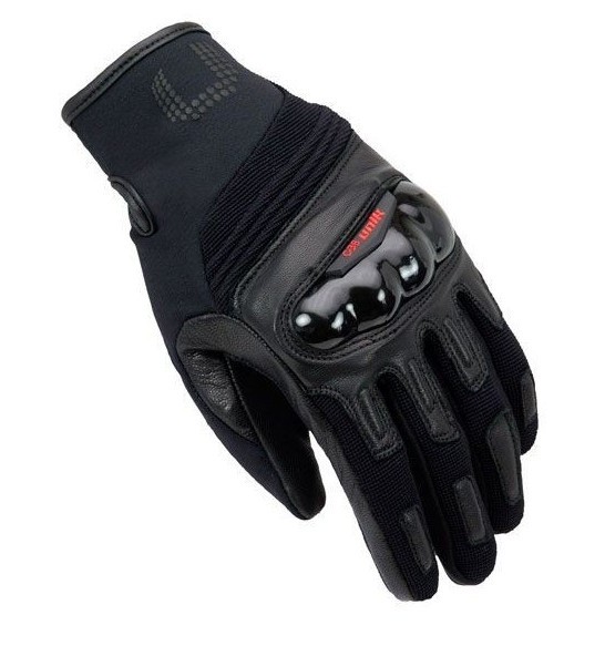 Guantes UNIK C-38 Verano Con Protección Negro