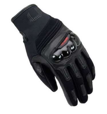 Guantes UNIK C-38 Verano Con Protección Negro