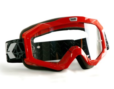 Gafas Cross UNIK GX-01 Rojas Lente Antivaho