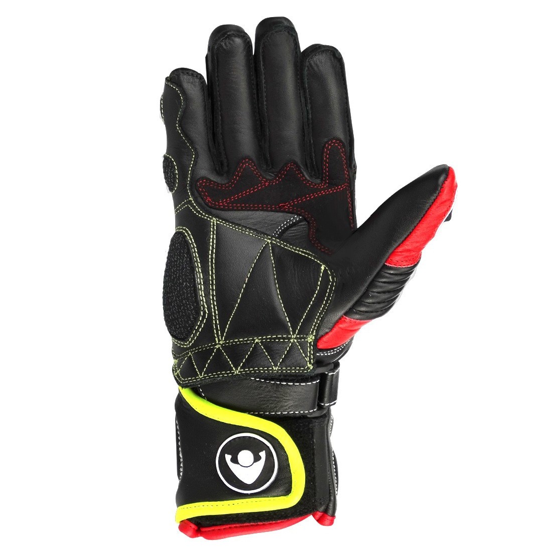 Guantes ONBOARD KRX1 Racing Infantiles Negro/Blanco/Rojo 1