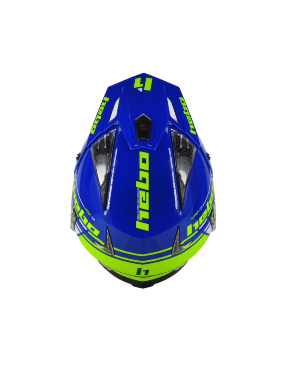 Casco HEBO Trial ZONE 4 CONTACT Azul 2