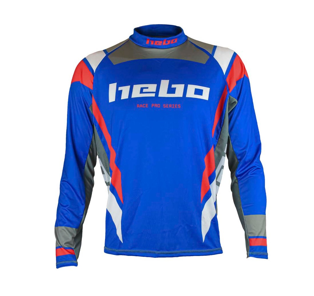 Camiseta HEBO Trial RACE PRO IV Azul