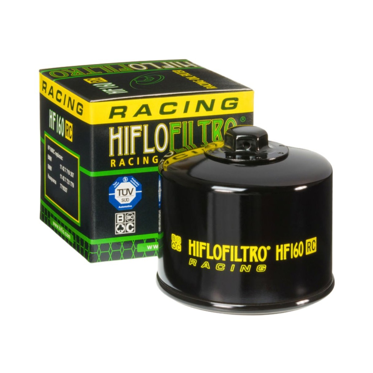 Filtro de aceite HF160RC compatible con BMW y Husqvarna