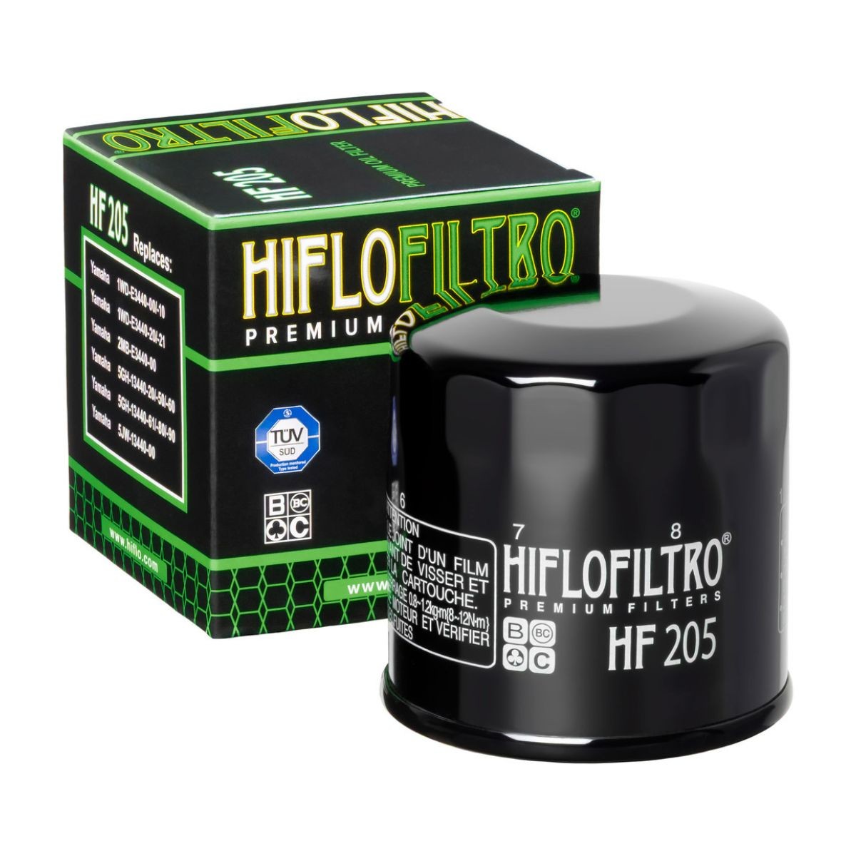 Recambio filtro aceite Yamaha original equivalente