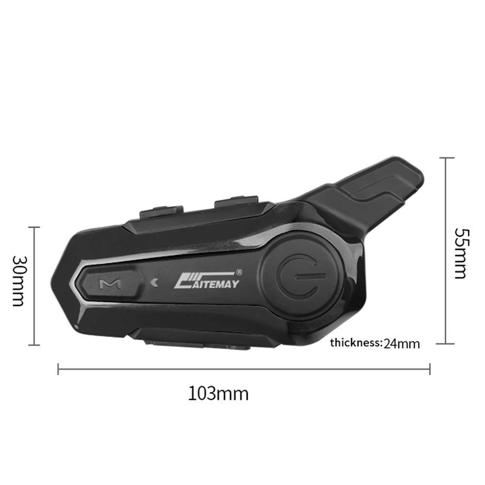 Intercomunicador Bluetooth E1 para Casco Integral 2