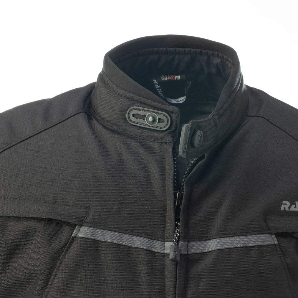 detalle protecciones chaqueta jarama plus mujer rainers