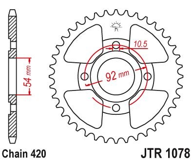 Plato Yamaha TZR 50 /RR '97-'16