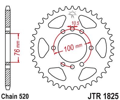 JTR1825.43 Plato Suzuki DR 43Z