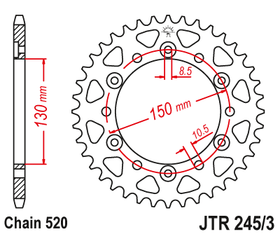 Plato Gilera, Honda, Yamaha 47z