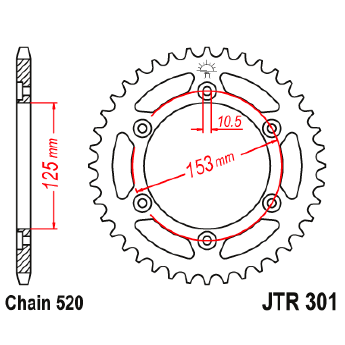 Plato Honda CRF 250 ,XR 250 R/600 R