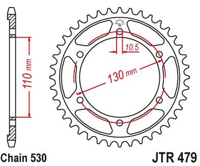 Plato Kawasaki, Suzuki, Yamaha 39z (520)