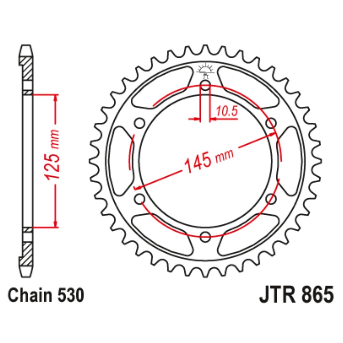 Corona trasera Yamaha FZ 750 FZR 600 FZX 750