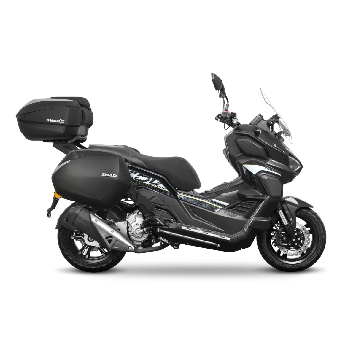 Fijación Trasera para Maleta SHAD KEEWAY VIESTE XDV 300 (23) 1