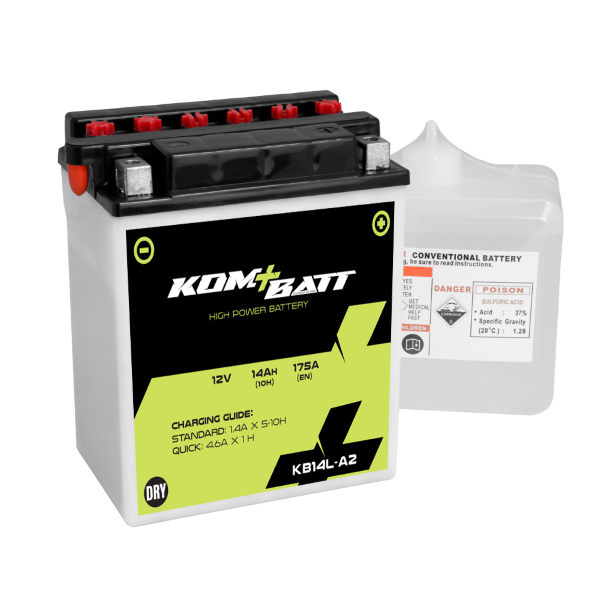 Batería KB14L-A2 (YB14L-A2) KOMBATT