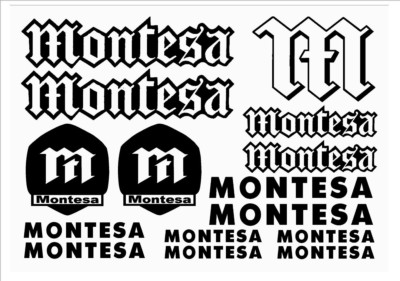 Kit adhesivos MONTESA 14 Piezas