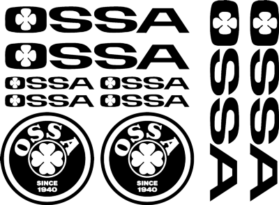 Kit adhesivos OSSA 10 Piezas