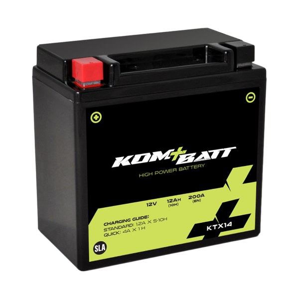 Batería KTX14 (YTX14-BS) SLA GEL KOMBATT