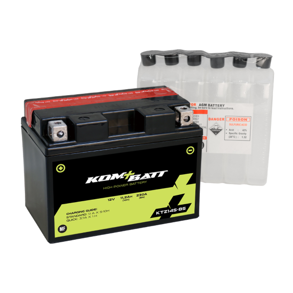 Batería KTZ14S-BS (YTZ14S-BS) KOMBATT