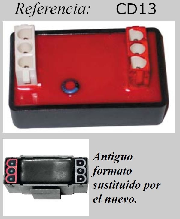 CDI Motoplat negro con avance variable 1