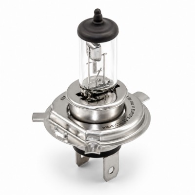 Lámpara H4 12V 60/55W P43T-38 para faro de moto con doble filamento