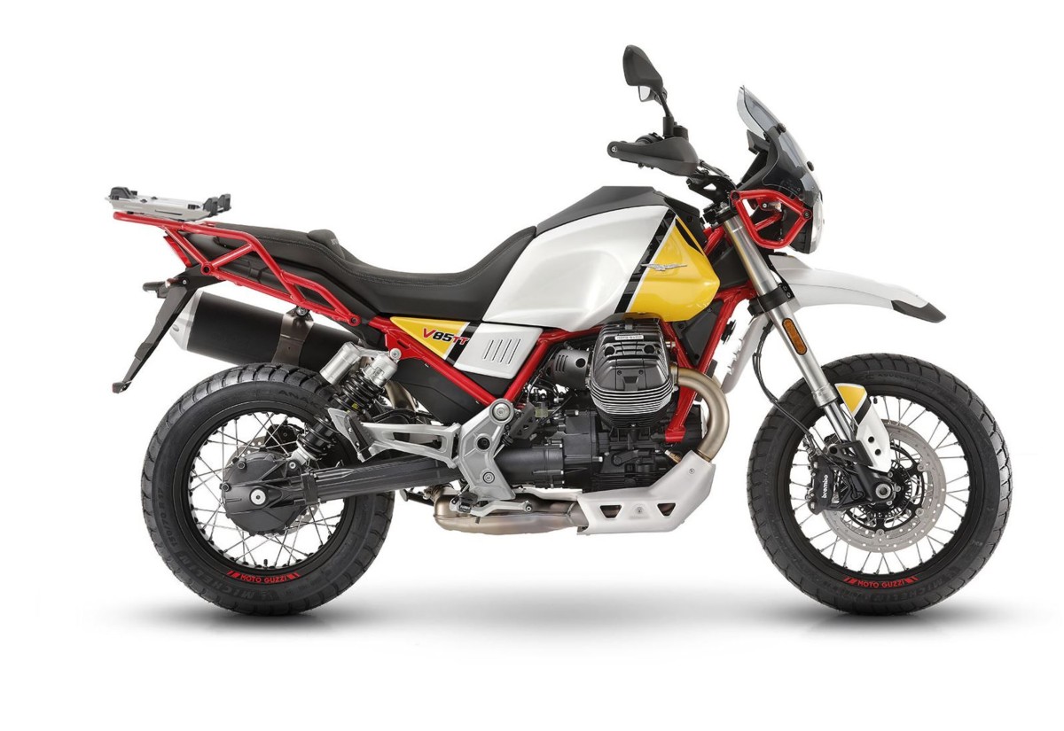 Fijación Trasera para Maleta SHAD MOTO GUZZI V85 TT (19-23) 1