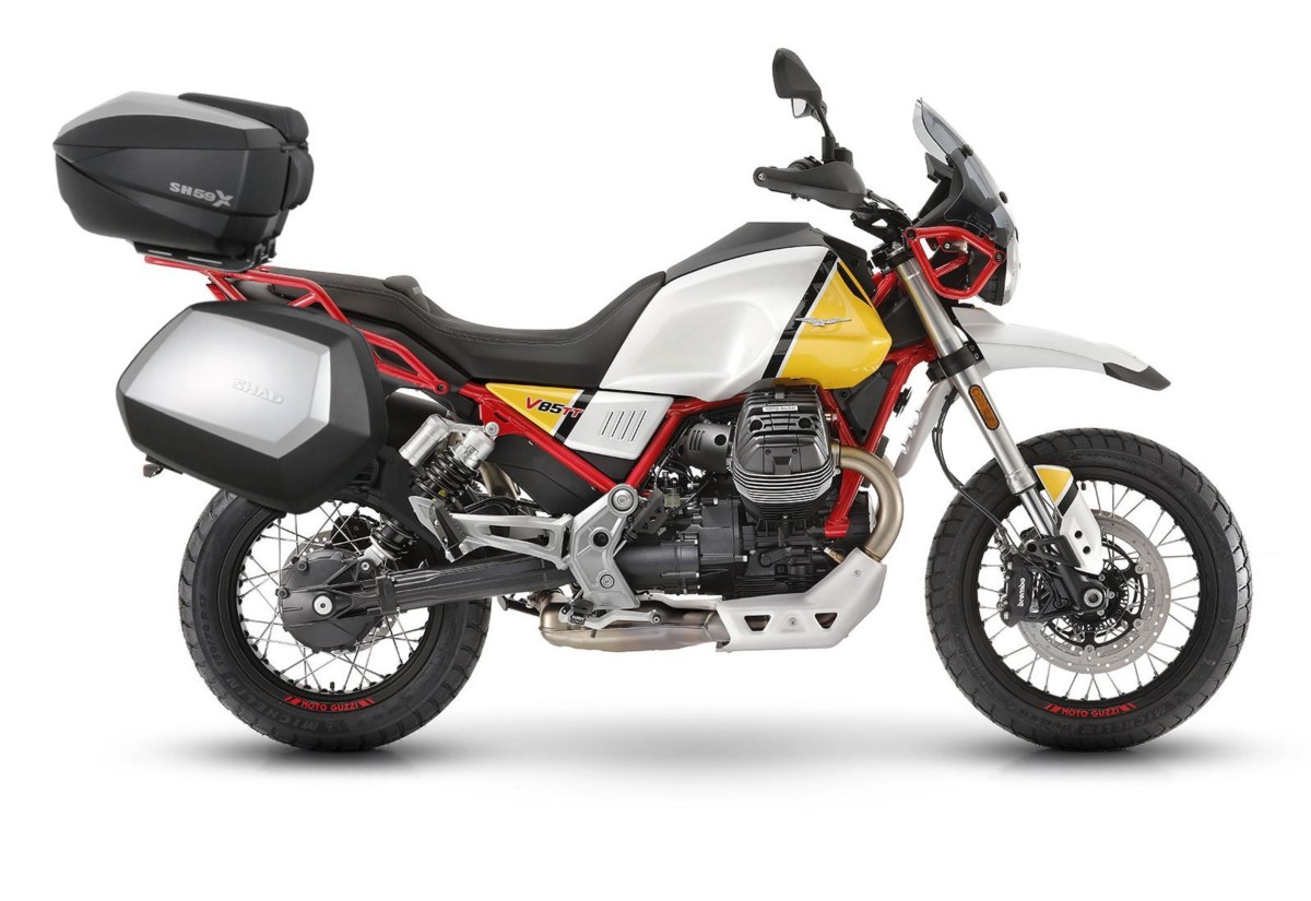 Fijación Trasera para Maleta SHAD MOTO GUZZI V85 TT (19-23) 3