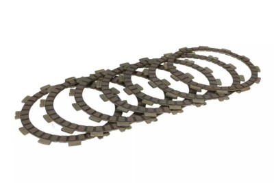 Discos de embrague TRW MCC118‑7 compatibles con Honda NSR, CB, CBF, VT, XL y Triumph Speed Four y Daytona