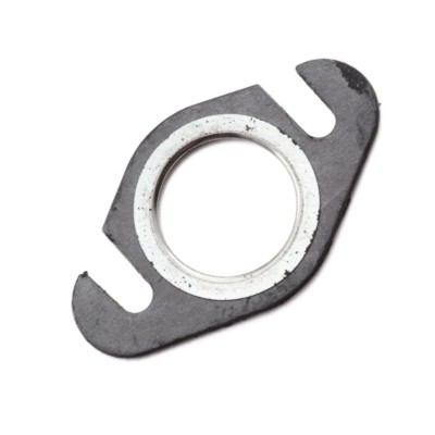 Junta de colector de escape de 26 mm para motor 2 tiempos 50cc, con distancia entre pernos de 48 mm