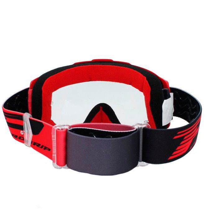 Gafas Cross PROGRIP 3201 Rojas Lente Antivaho 2