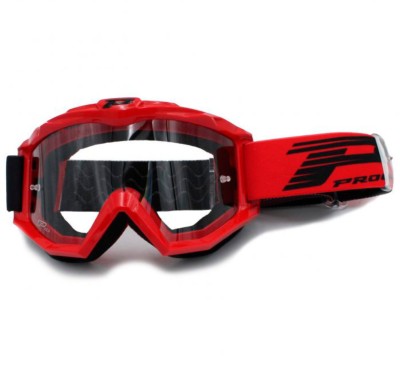 Gafas Cross PROGRIP 3201 Rojas Lente Antivaho