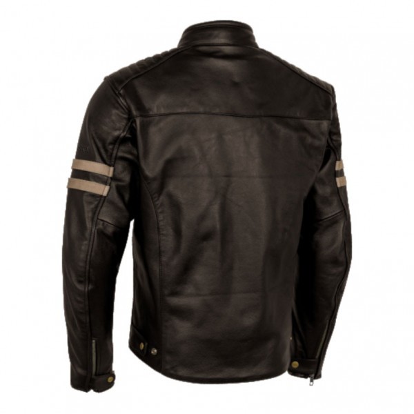 Chaqueta MOORE LEGEND MR Piel Marrón invierno con protecciones 1