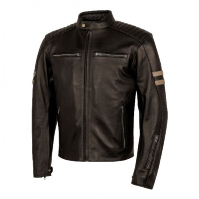 Chaqueta MOORE LEGEND MR Piel Marrón invierno con protecciones