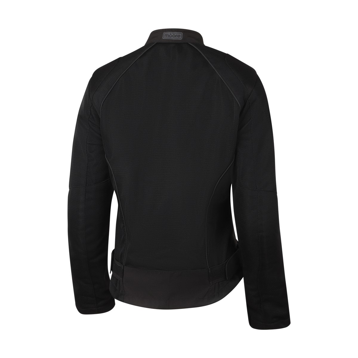 Chaqueta moto ventilada mujer negra MOORE AIREA