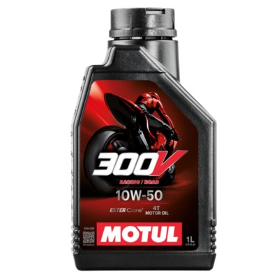 Aceite Motul 300V 10W50 4T Competición 1 Litro