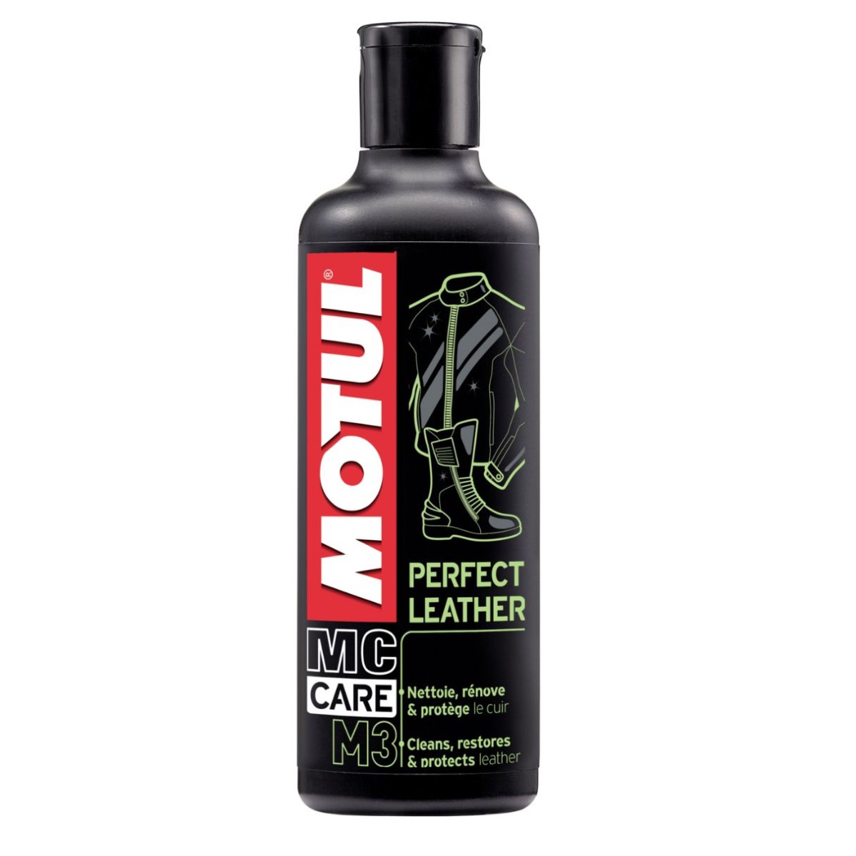 Limpiador para monos de piel M3 PERFECT LEATHER 250ml - Vista Frontal