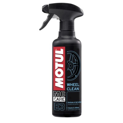 Spray Motul E3 WHEEL CLEAN Limpiador de llantas 400ml