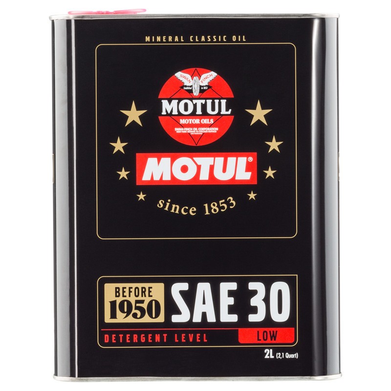 Aceite de Motor y cambio MOTUL CLASSIC SAE 30 2L
