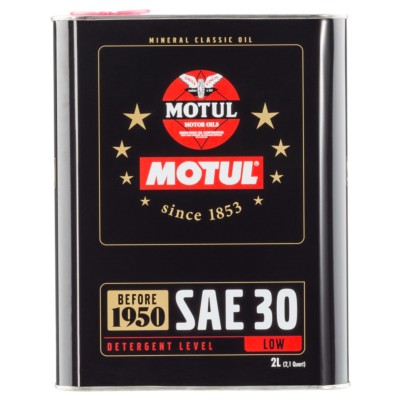 Aceite de Motor y cambio MOTUL CLASSIC SAE 30 2L