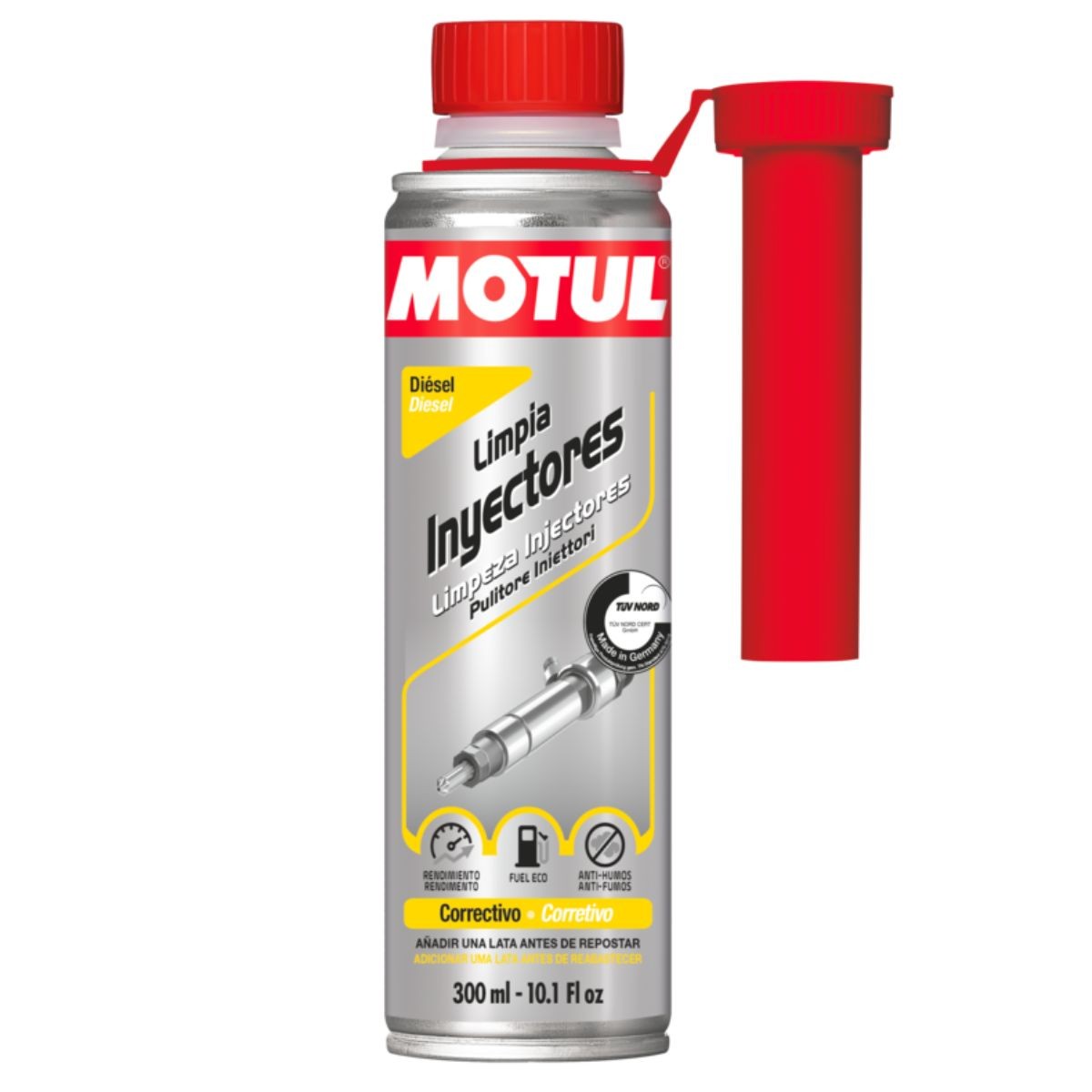Aditivo Motul Limpiador de Inyectores Diésel – Limpieza total del sistema de combustible diésel
