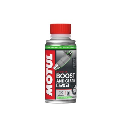 Aditivo Motul BOOST AND CLEAN SCOOTER 2T/4T. 100ml (limpiador y elevador de octanaje)