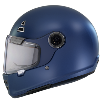 Casco Integral Fibra MT JARAMA SOLID A7 Azul Mate