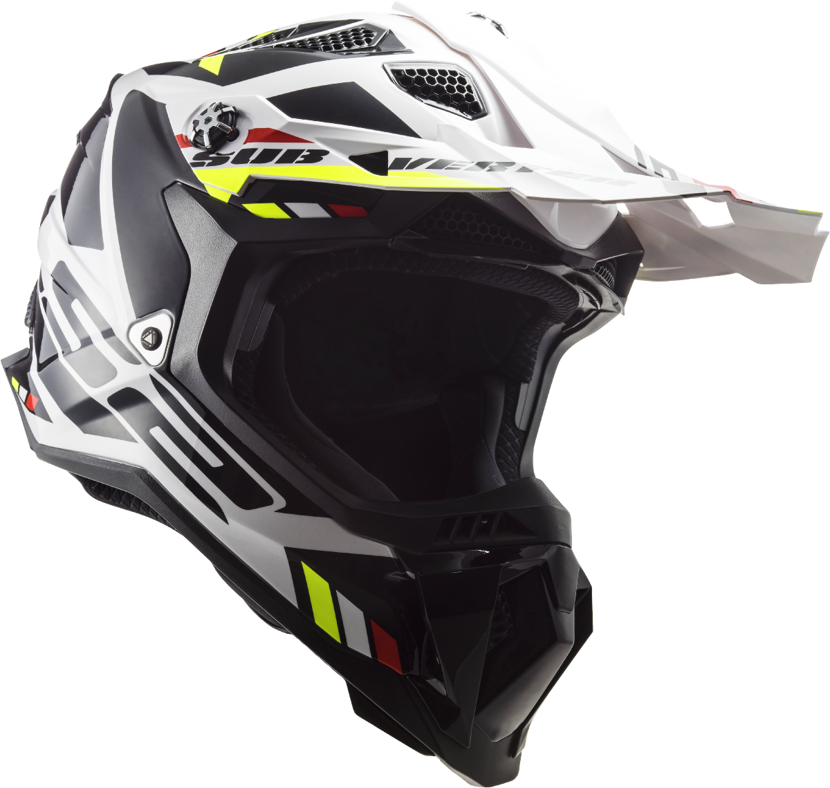 Casco LS2 MX700 SUBVERTER EVO STOMP BLANCO/NEGRO ECE 22.06 1