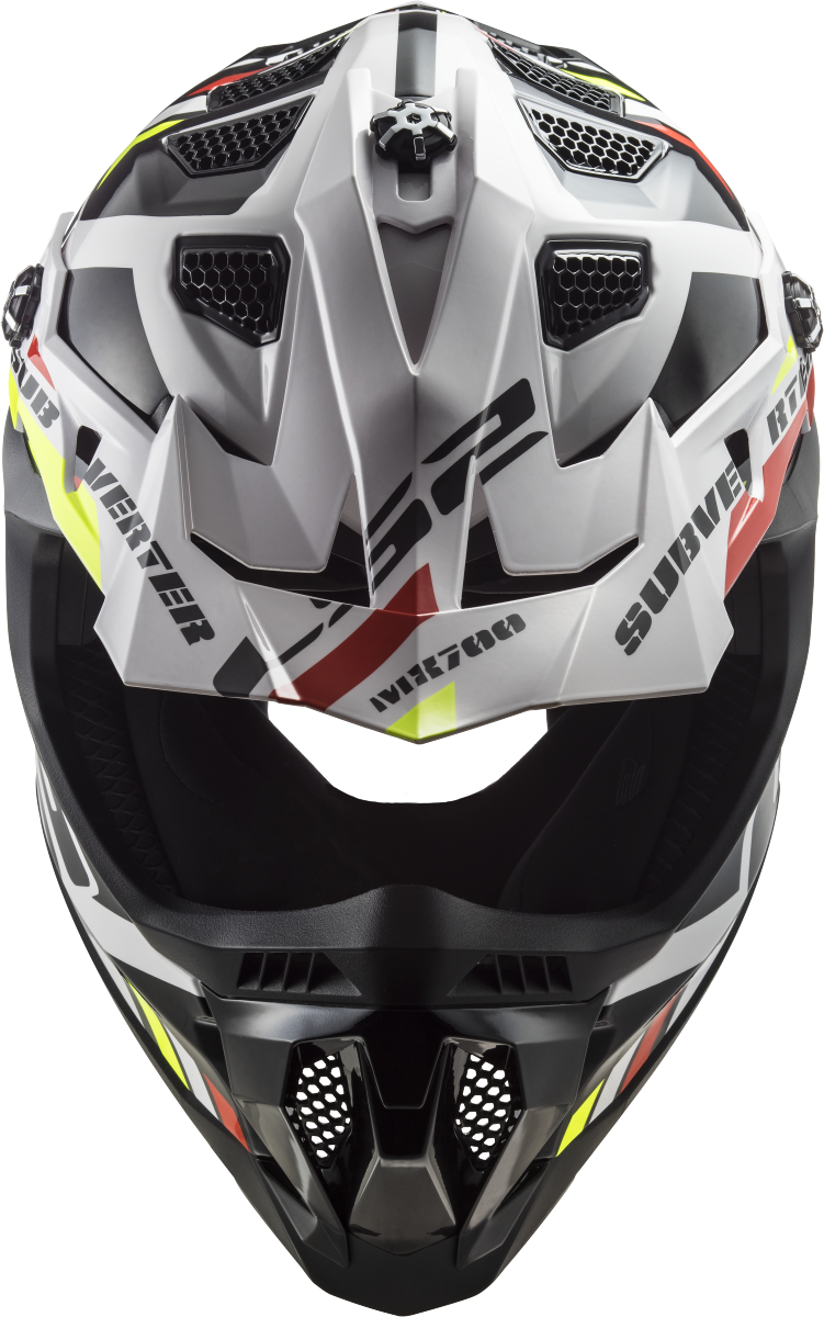 Casco LS2 MX700 SUBVERTER EVO STOMP BLANCO/NEGRO ECE 22.06 2